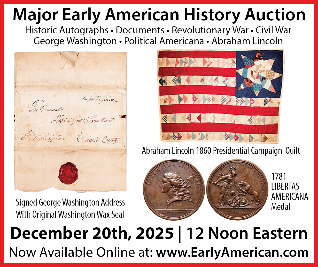 Banner Early American History Auctions, Inc.