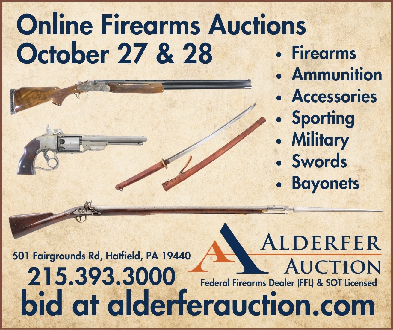 Banner Alderfer Auction