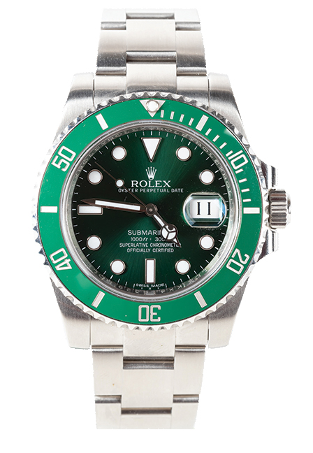 Unworn 2019 Rolex “Hulk” Submariner Watch