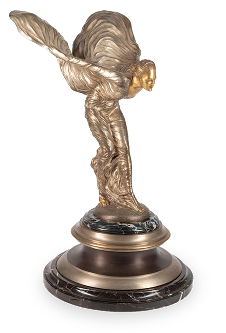  Charles Sykes, “Spirit of Ecstasy”, Bronze – 1935