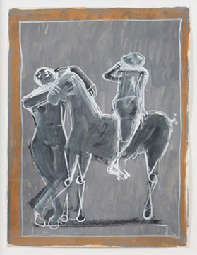 “Cavallo E Cavaliere”, M/M on Paper, by Marino Marini
