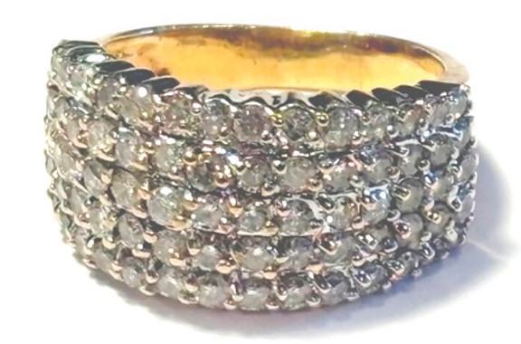 A great selection of estate jewelry and gold coins