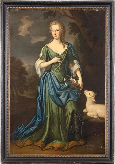 Thomas Gibson (English, 1680-1751), Lady Bridget, Daughter of John First Earl Poulett and Wife of Polexfen Bastard Esqr., early 18th century, 68¼