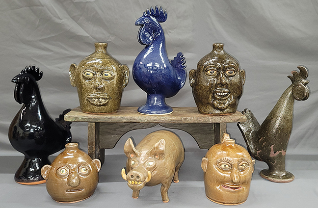 Fine Meaders pottery collection.
