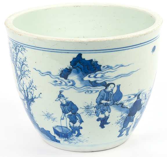 Chinese jardinière, 6½