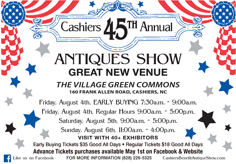 Cashiers Benefit Antique Show