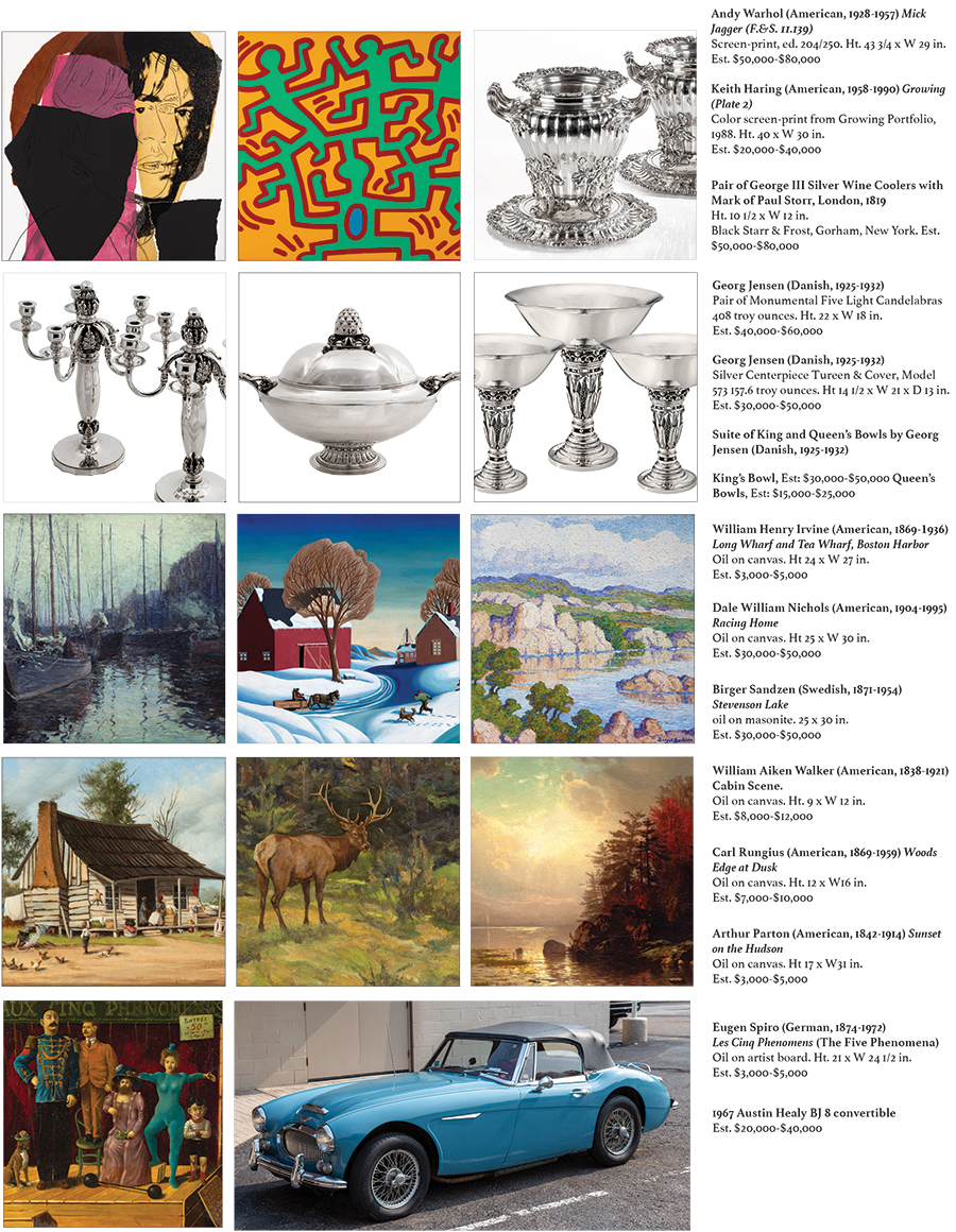 Fine Art, Antiques, Silver & Objects of Virtue