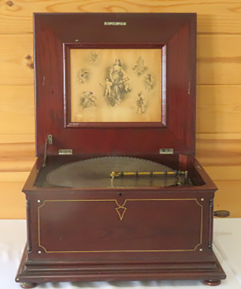 Regina dbl comb music box