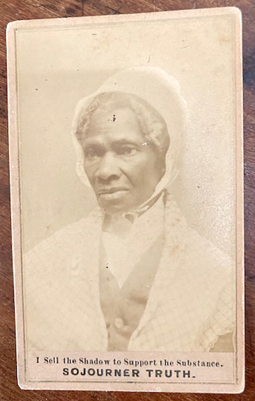 CDV Black Abolitionist Sojourner Truth