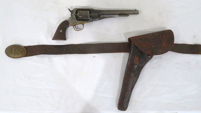  Remington 1858 Army with Union holster rig