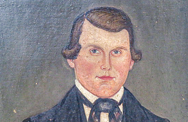 Pair of early o/b portraits