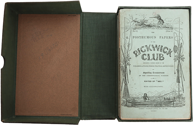 Dickens, Pickwick Papers, Original Parts 1836