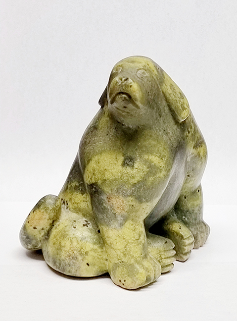 Kaka Ashoona, Cape Dorset / Kinngait, 1928-1996, Seated Dog