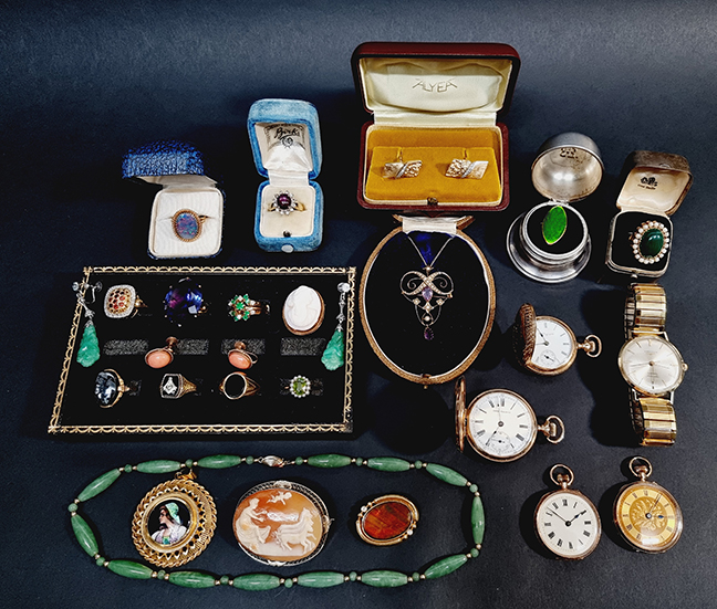 Large Assortment of Fine Jewelry & Timepieces