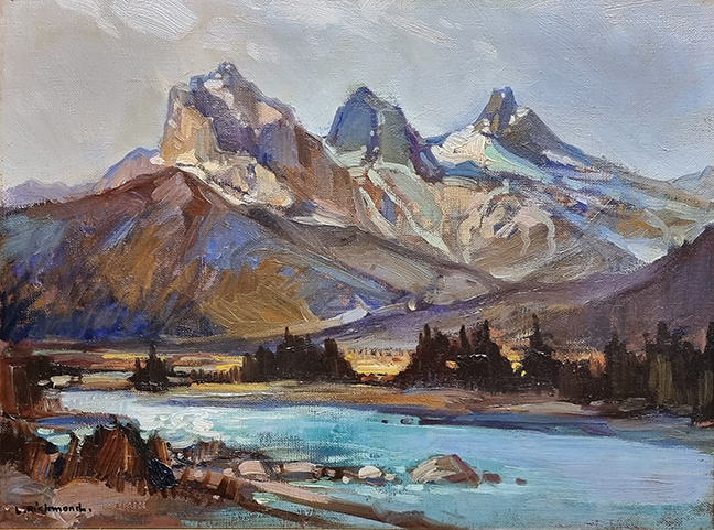 Leonard Richmond R.B.A. R.O.I., British, 1889-1965, The Three Sisters Near Banff
