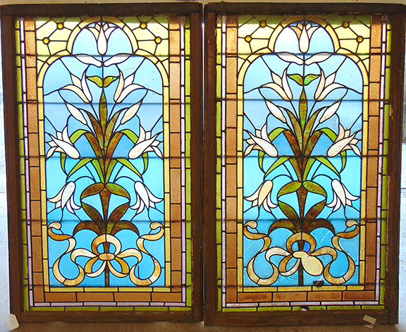 Sample fine leaded glass