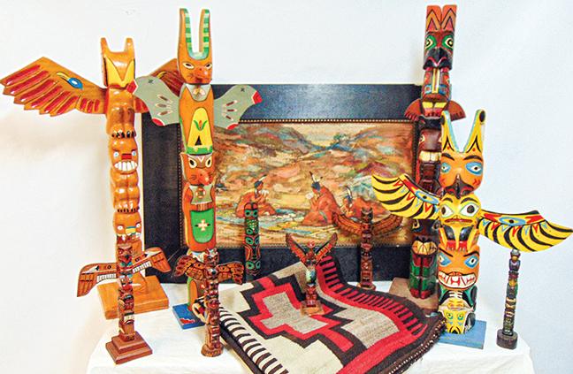 Native American and Inuit artifacts.