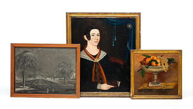 Large selection of folk art