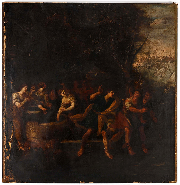 Renaissance Salvator Rosa Painting