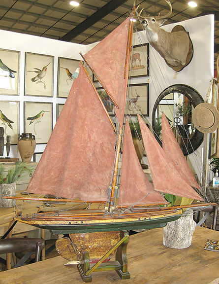 Southern Accessories Today, Atlanta, Georgia, had this English pond yacht for $1899.