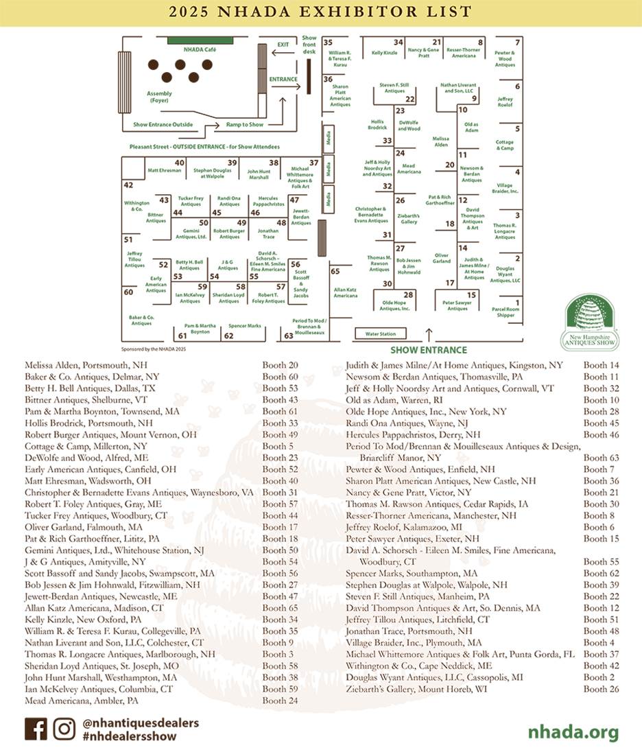 The 68th Annual New Hampshire Antiques Show