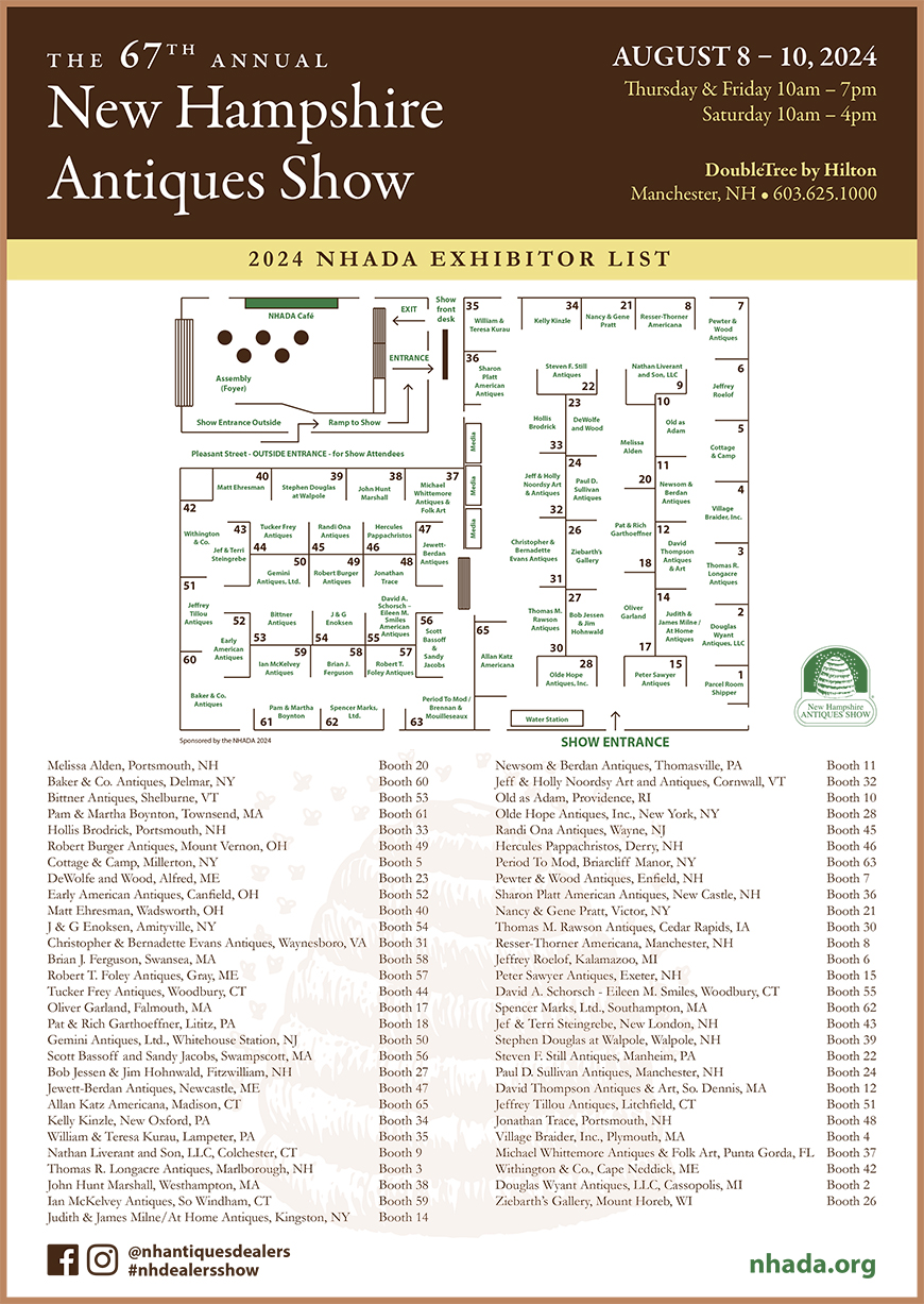 The 67th Annual New Hampshire Antiques Show
