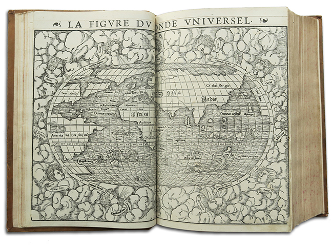 Purchas’ Five-Volume Collection of Voyages with 88 Maps, Including Captain John Smith’s Map of Virginia
