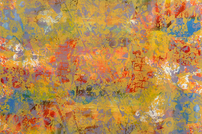 S. Gilliam acrylic