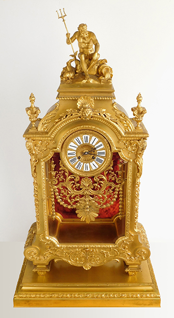 F. Barbedienne clock