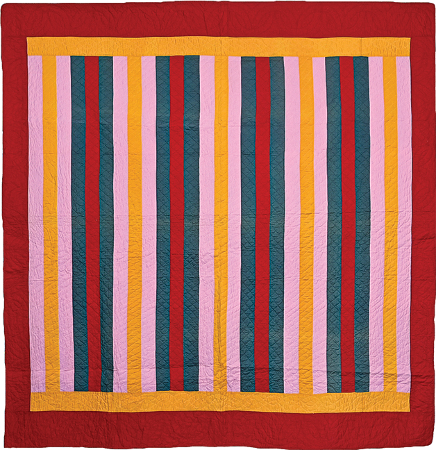 Mennonite Bars quilt, C.1895 ... 82