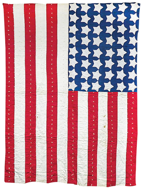 C. 1918 American Flag Quilt...69