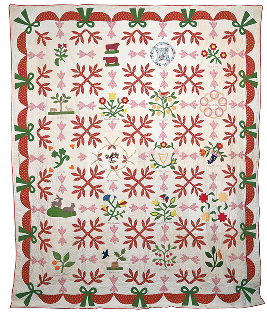 Baltimore Album Quilt. C. 1860… 83