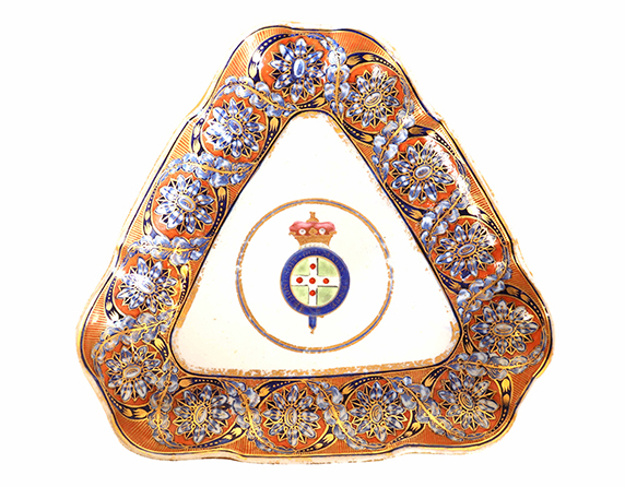 Rare 18th-Century Worcester Armorial Porcelain