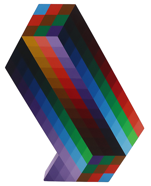 Victor Vasarely (1906-1997), Hungarian-French, Op Art Sculpture, &ldquo;Torony II&rdquo;