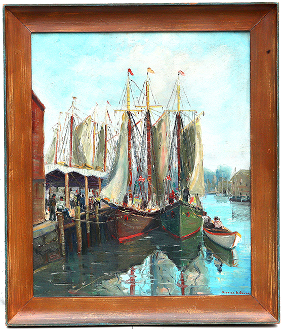 Maurice K. Burns OOC Gloucester Fishing Boats