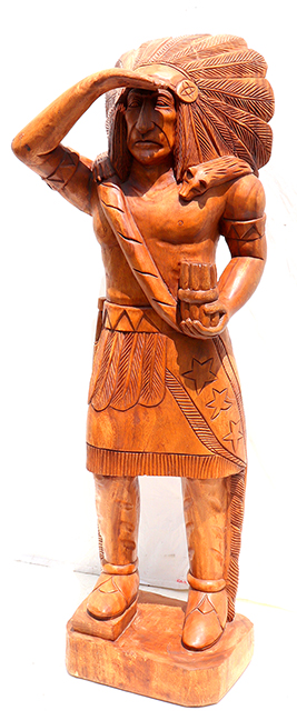 Cigar Store Indian, 6 feet tall