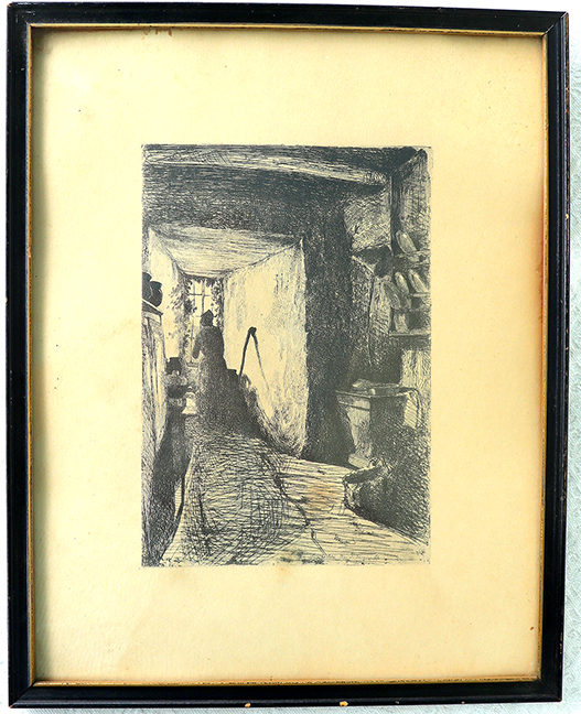 James Abbot McNeill Whistler “The Kitchen” Etching