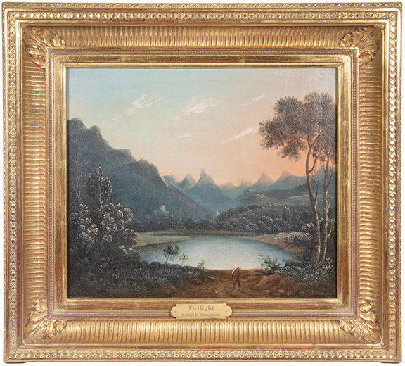Robert Seldon Duncanson (1821-1872), formerly identified as Robert Scott Duncanson, became one of the first 19th-century black artists to achieve national and international prominence. According to the catalog listing, this 12