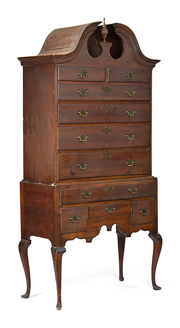 18th C. Rhode Island Cherry Highboy