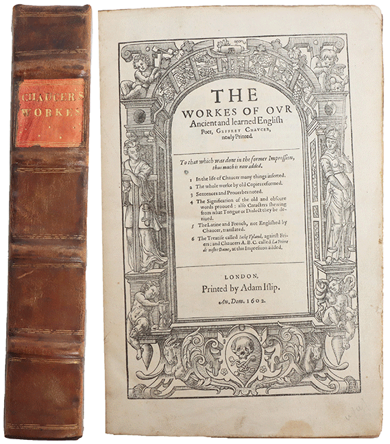 Workes of Chaucer 1602, Speght Edition